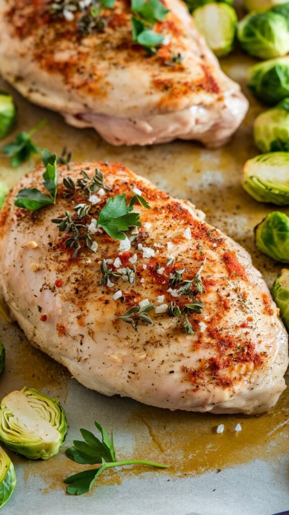 Best Juicy 30 min baked chicken breast