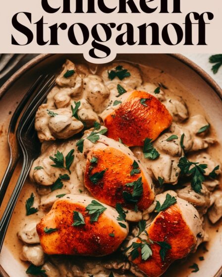 Keto Chicken Stroganoff