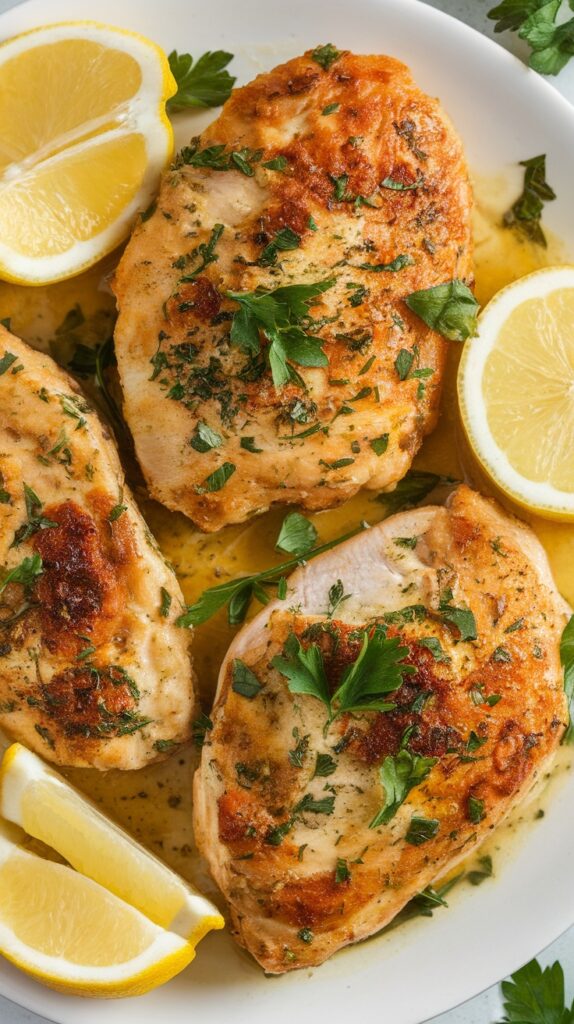 Keto Lemon Chicken Piccata