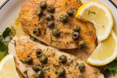 Keto Lemon Chicken Piccata