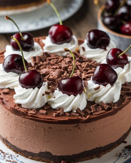 Decadent Keto Black Forest Cheesecake Recipe