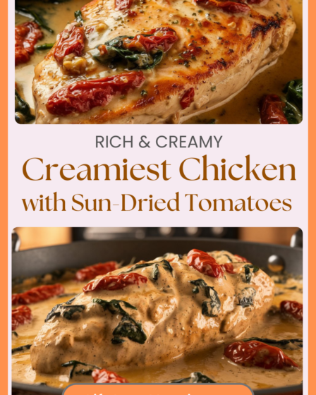 Creamiest Chicken with Sun Dried Tomatoes