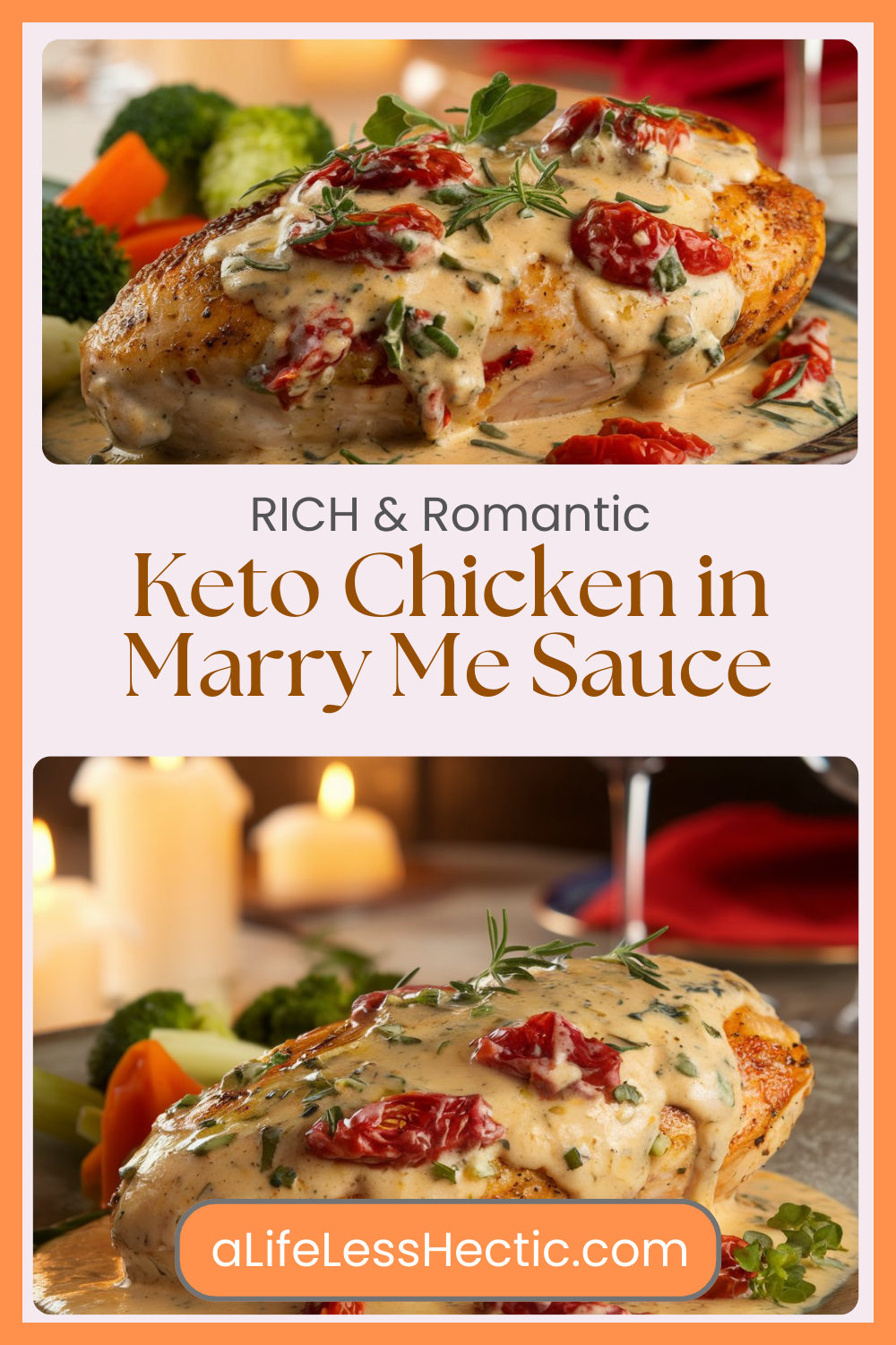 Keto Chicken in Marry Me Sauce