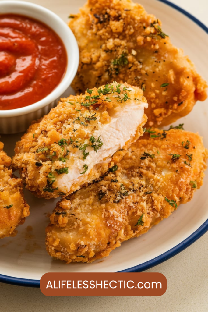 Parmesan Crusted Chicken Tenders