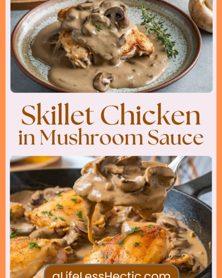 Skillet Chicken Mushroom Sauce