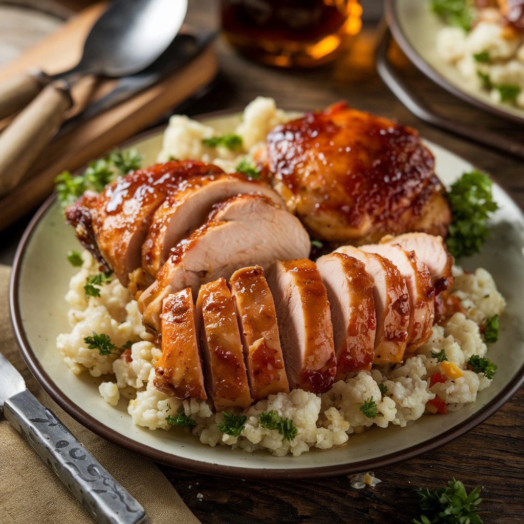 Keto Bourbon Chicken